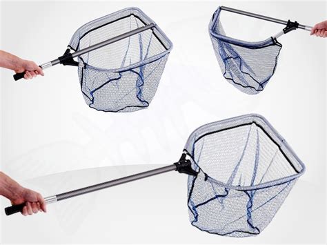 SMALL Landing NET Space Saver Extendable Telescopic Folding Fishing Nets