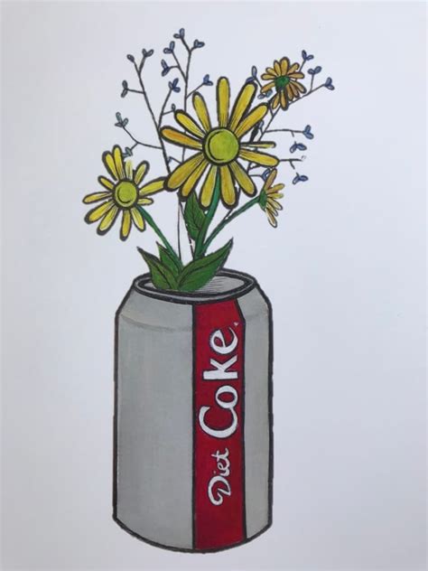 Diet Coke Art Soda Can Print Diet Soda Painting Unique - Etsy