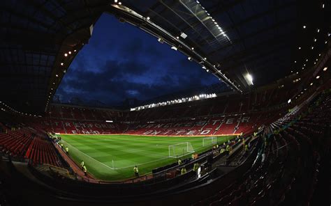 Download wallpapers 4k, Old Trafford, football stadium, Manchester United, England, Premier ...