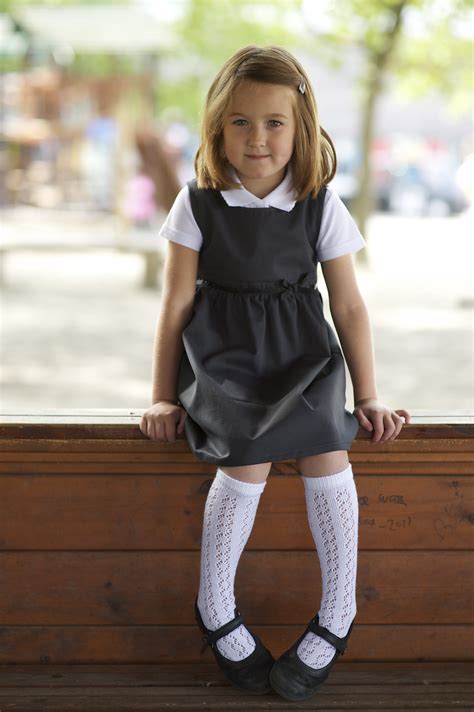 Eco-friendly School Uniform | Pure Cotton Grey School Pinafore | EcoOutfitters