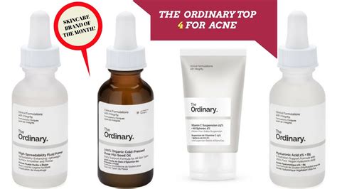 TOP THE ORDINARY SKINCARE FOR ACNE/PROBLEM SKIN | AFFORDABLE & AMAZING SKINCARE PRODUCTS - YouTube