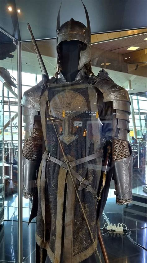 The armour of Gondor, on display at Wellington airport New Zealand. - 9GAG New Memes, Funny ...