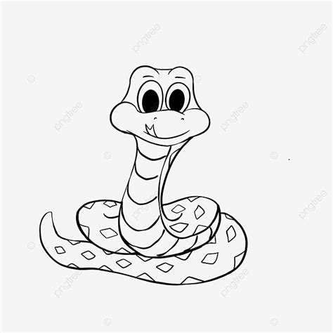 Snake Clipart Black And White Naughty Snake, Snake Drawing, Lip Drawing ...