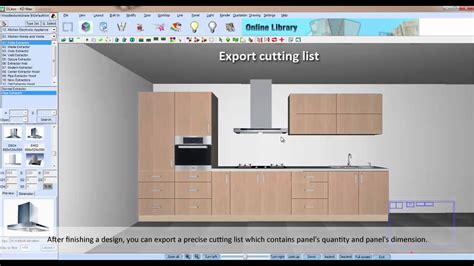 Cutting List Demo Export By One Click You