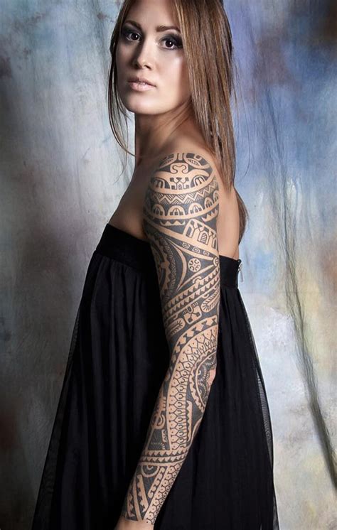 Tribal Sleeve Tattoos Designs, Ideas and Meaning - Tattoos For You