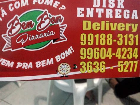 Menu at Bem Bom Pizzaria, Manaus