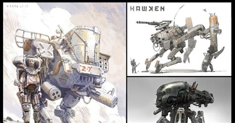 Concept Design Academy: "Art of Hawken: Mech Design" this Saturday~!!