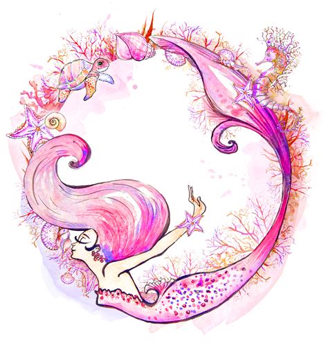 Mermaid clipart siren, Mermaid siren Transparent FREE for download on ...