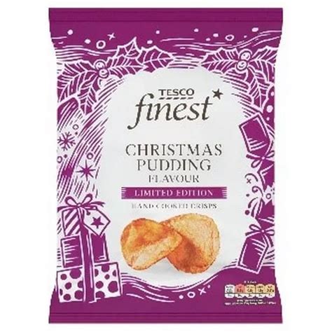 Tesco is selling Christmas Pudding crisps as it launches festive ...