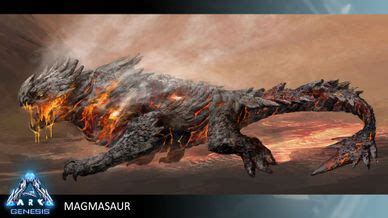 Magmasaur - Official ARK: Survival Evolved Wiki | Ark survival evolved ...