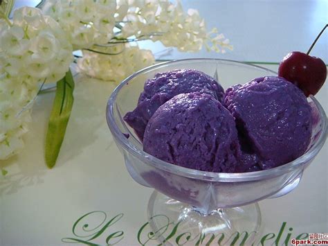 Purple yam Ice Cream -- steam or microwave yam until cooked. Peel yam and blend it with ...