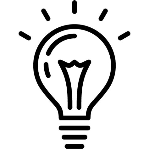 Bulb PNG Black And White Png Transparent Bulb Black And White Png.PNG ...