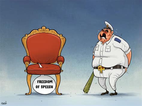 freedom of speech | Cartoon Movement