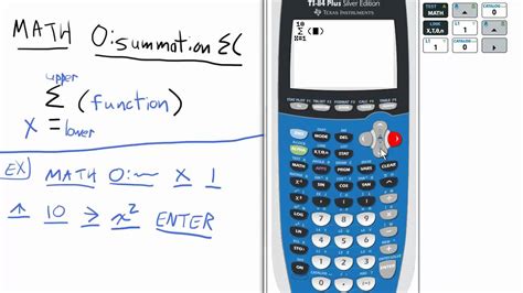 Summation of Arithmetic or Geometric Series TI 84 Calculator - YouTube