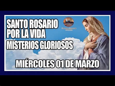 SANTO ROSARIO DE HOY: POR LA VIDA: MISTERIOS GLORIOSOS: PROVIDA ...