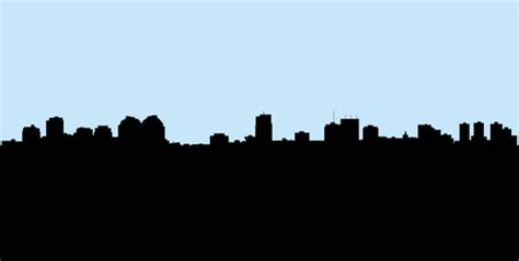 Indianapolis Skyline Silhouette at GetDrawings | Free download