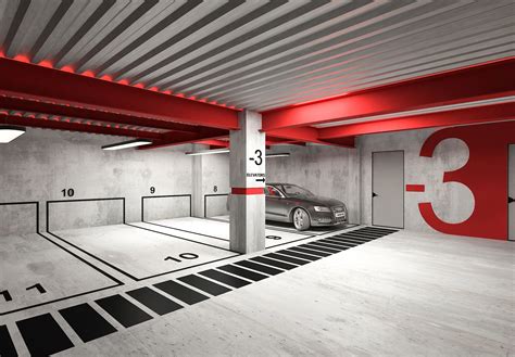 Modern Parking Design by Shirin Moshiri