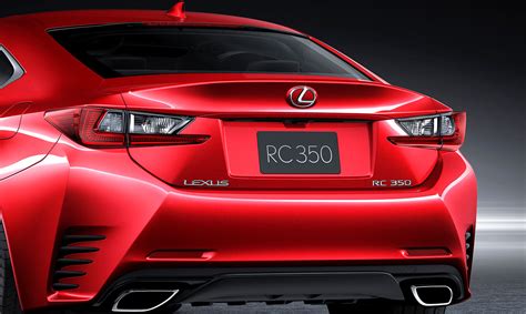 Lexus RC Coupe Getting New Red Paint Color - autoevolution