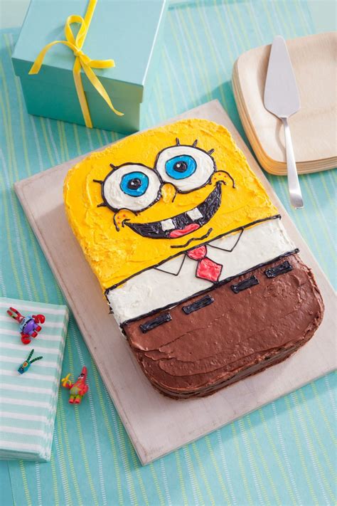 SpongeBob Birthday Cake Recipe | Nickelodeon Parents