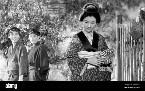 AYAKO WAKAO in STREET OF SHAME (1956) -Original title: AKASEN CHITAI-, directed by KENJI ...