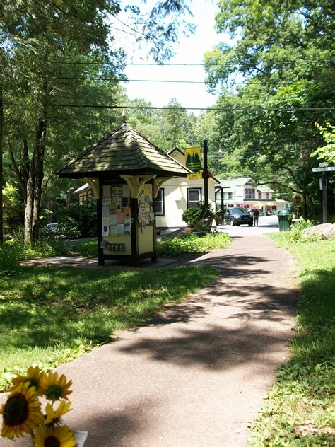 Information Gazebo and mini library at Mt. Gretna.