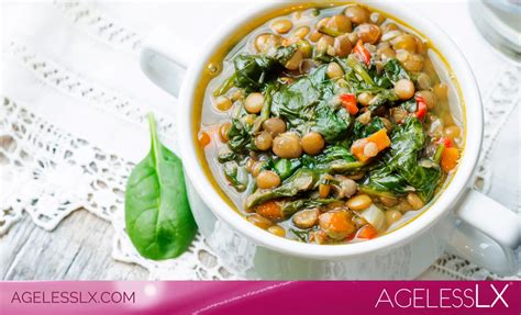 Lentil Spinach Soup