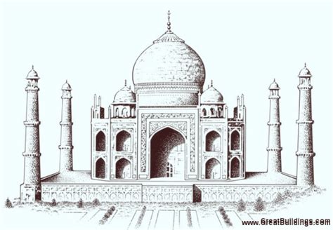 Beautiful Taj Mahal Drawings and Sketches