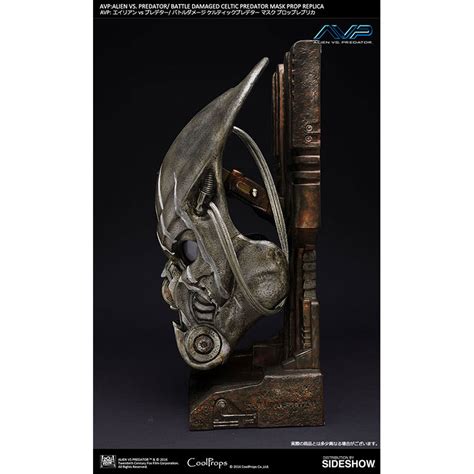 Battle Damaged Celtic Predator Mask Prop Replica by CoolProps 902666