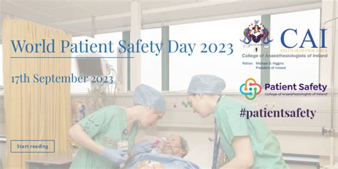 Cover - World Patient Safety day 2023