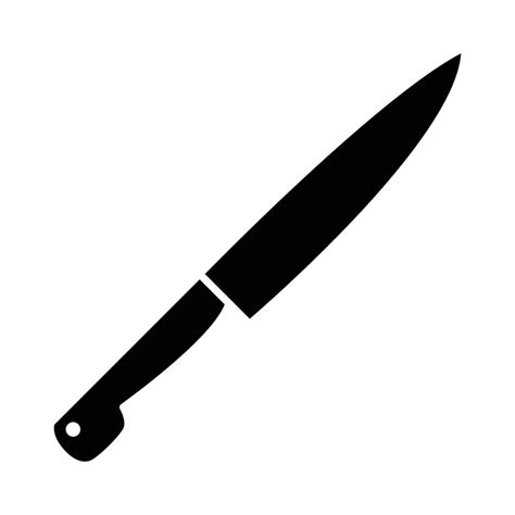 Knife icon vector 18911927 Vector Art at Vecteezy