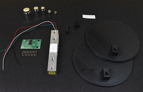 Load Cell Calibration Kit (1 kg, HX711, Calibrated Masses) — Maker Portal