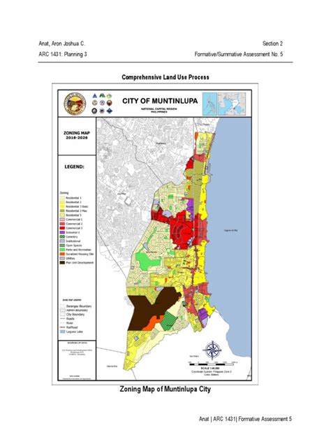 Comprehensive Land Use Process in The City of Muntinlupa | PDF | Metro Manila | City