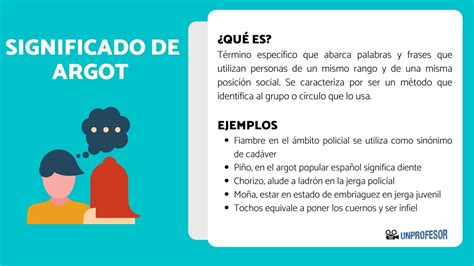 ARGOT: significado FÁCIL con muchos EJEMPLOS - RESUMEN!!