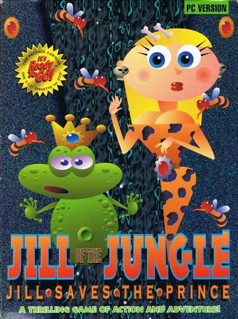 Jill of the Jungle: Jill Saves the Prince (1992) DOS box cover art ...