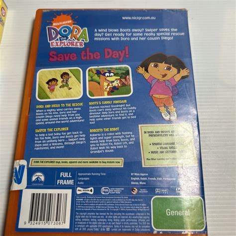 Dora the Explorer 4 DVD Movie Bundle Collection Kids Children ...