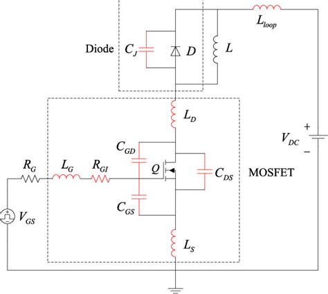 Figure 1 from Modeling and Analysis of SiC MOSFET Switching Oscillations | Semantic Scholar