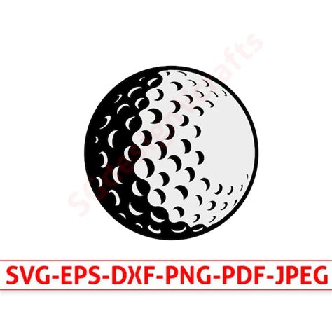 Golf Ball Silhouette Golf Ball SVG Golf Ball PNG Golf Ball | Etsy