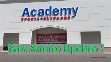 Academy Sports Ammo Update, Just sad. - YouTube