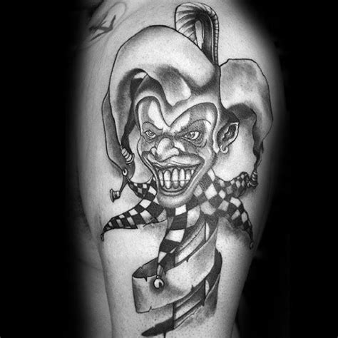 50 Jester Tattoo Designs for Men [2023 Inspiration Guide]