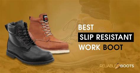 Best Slip Resistant Work boots - Best Buyer Guide 2021