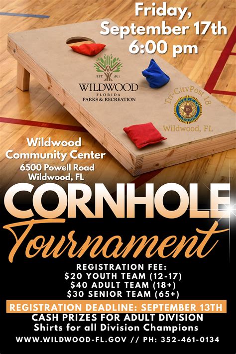 Corn Hole Tournament | Wildwood Florida