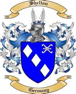 Shelton Family Crest from Germany by The Tree Maker | Family tree chart, Family crest, Family shield