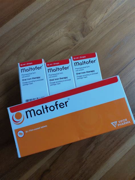 Maltofer iron supplement, Health & Nutrition, Health Supplements, Vitamins & Supplements on ...