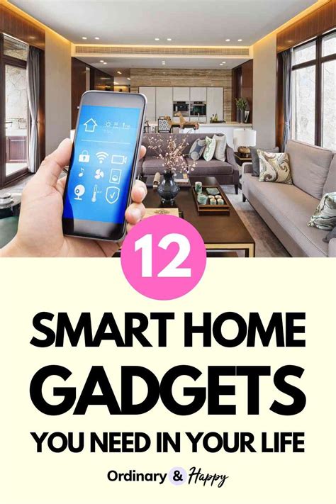 12 Cool Smart Home Gadgets You'll Want in Your Home - Ordinary and Happy