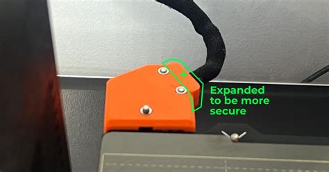 Mk3S+ angled heat bed cable cover (Expanded) by BradleyM1 | Download free STL model | Printables.com