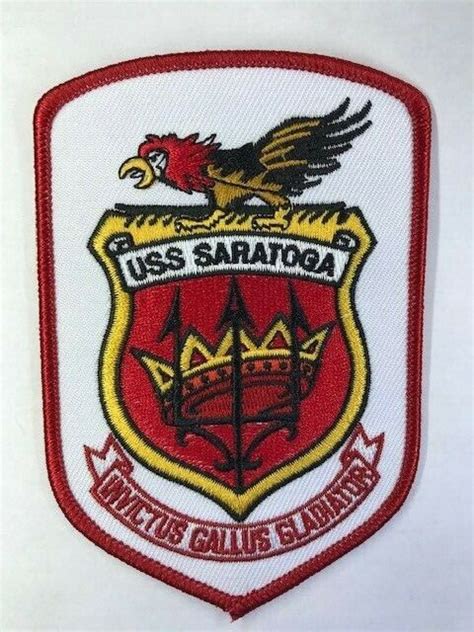 Patch of USS SARATOGA (CV-60) | eBay