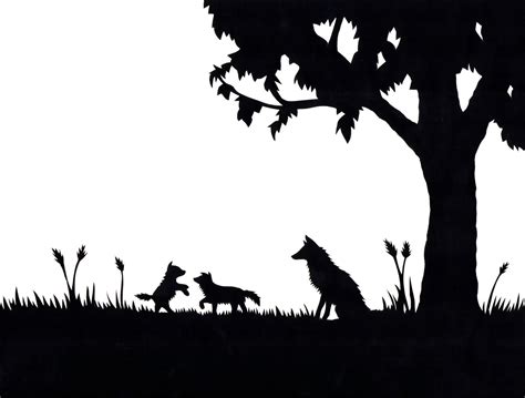 Foxes Ridge: Cut Paper Art Gallery