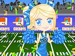 Football Cheerleader Dress Up Game - GirlGames4u.com