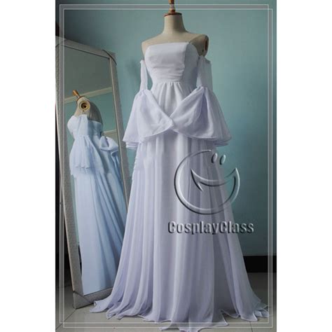 The Seven Deadly Sins Elaine Wedding Dress Cosplay Costume - CosplayClass