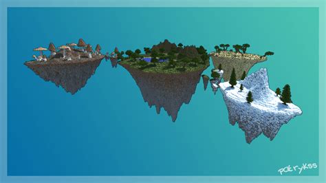 Minecraft Schematics Floating Island